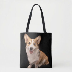 Niedliche Kleintiere Corgi Puppy Smile Tasche