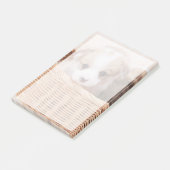 Niedliche Kleintiere | Corgi Tiny Puppy Post-it Klebezettel (angewinkelt)