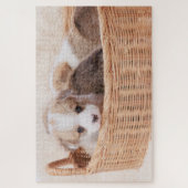 Niedliche Kleintiere | Corgi Tiny Puppy Puzzle (Vertikal)