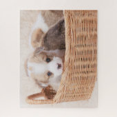 Niedliche Kleintiere | Corgi Tiny Puppy Puzzle (Vertikal)