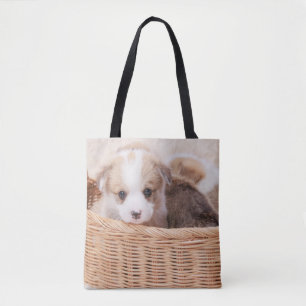 Niedliche Kleintiere Corgi Tiny Puppy Tasche