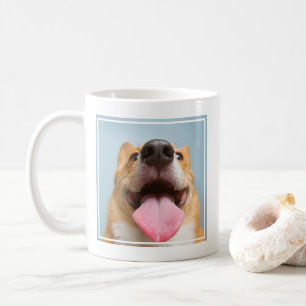 Niedliche Kleintiere   Corgi Tongue Kaffeetasse