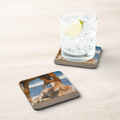 Niedliche Kleintiere | Corolla Wild Horse Getränkeuntersetzer (Rechte Seite)