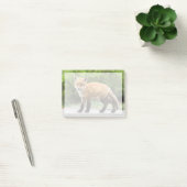 Niedliche Kleintiere | Cutey Fox Post-it Klebezettel (Büro)