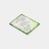 Niedliche Kleintiere | Drei junge Bärenkuppen Post-it Klebezettel (angewinkelt)