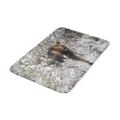 Niedliche Kleintiere | Elchkalb Badematte (Schrägansicht)