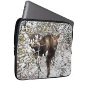 Niedliche Kleintiere | Elchkalb Laptopschutzhülle (Vorne Rechts)