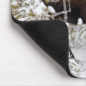 Niedliche Kleintiere | Elchkalb Mousepad (Ecke)