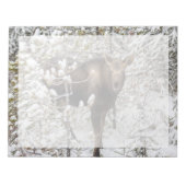 Niedliche Kleintiere | Elchkalb Notizblock (Vorderseite)