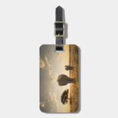 Niedliche Kleintiere | Elephant Calf & Mother Gepäckanhänger (Vorderseite vertikal)