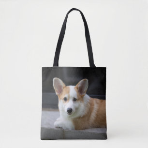 Niedliche Kleintiere Entspannende Corgi Welpe Tasche