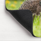 Niedliche Kleintiere | Europäischer Igel Mousepad (Ecke)