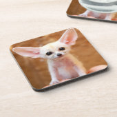 Niedliche Kleintiere | Fennec Fox Getränkeuntersetzer (Linke Seite)