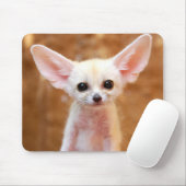 Niedliche Kleintiere | Fennec Fox Mousepad (Mit Mouse)