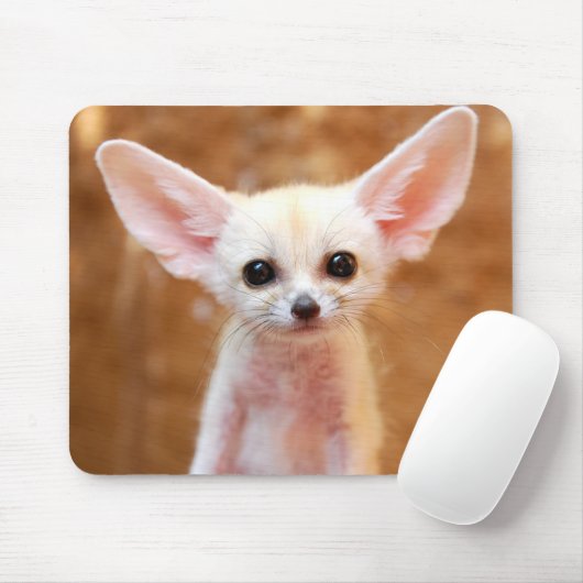 Niedliche Kleintiere | Fennec Fox Mousepad (Mit Mouse)
