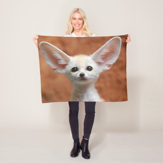 Niedliche Kleintiere | Fennec Fox Pup Fleecedecke (Beispiel)