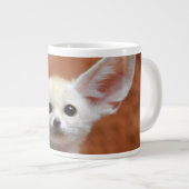 Niedliche Kleintiere | Fennec Fox Pup Jumbo-Tasse (Vorderseite Rechts)