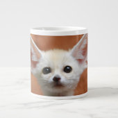 Niedliche Kleintiere | Fennec Fox Pup Jumbo-Tasse (Vorderseite)