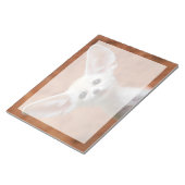 Niedliche Kleintiere | Fennec Fox Pup Notizblock (angewinkelt)