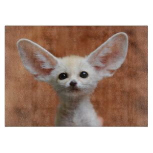 Niedliche Kleintiere   Fennec Fox Pup Schneidebrett