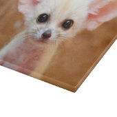 Niedliche Kleintiere | Fennec Fox Schneidebrett (Ecke)