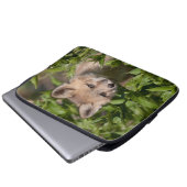Niedliche Kleintiere | Fox-Kit Laptopschutzhülle (Vorne Knopf)
