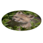 Niedliche Kleintiere | Fox-Kit Schneidebrett (Ecke)
