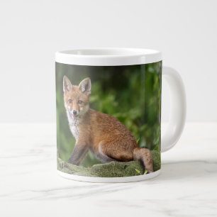 Niedliche Kleintiere Foxy Smile Jumbo-Tasse