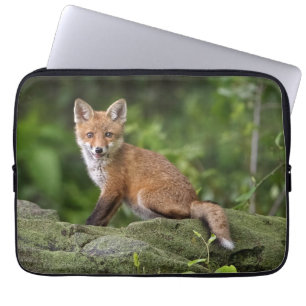 Niedliche Kleintiere Foxy Smile Laptopschutzhülle