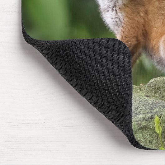 Niedliche Kleintiere | Foxy Smile Mousepad (Ecke)