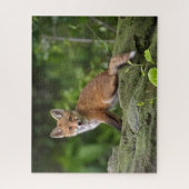 Niedliche Kleintiere | Foxy Smile Puzzle (Vertikal)