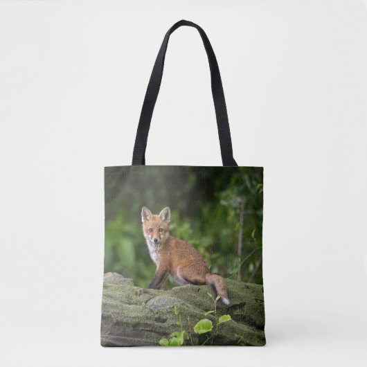 Niedliche Kleintiere | Foxy Smile Tasche (Vorderseite)