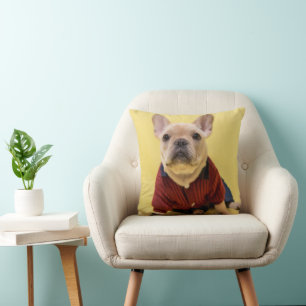 Niedliche Kleintiere Französischer Bulldog Dress Kissen