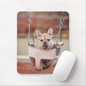 Niedliche Kleintiere | Französischer Bulldog-Playg Mousepad (Mit Mouse)