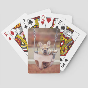 Niedliche Kleintiere   Französischer Bulldog-Playg Spielkarten