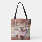 Niedliche Kleintiere | Französischer Bulldog-Playg Tasche (Rückseite)