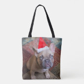 Niedliche Kleintiere | French Bulldog Christmas Tasche (Rückseite)