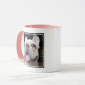 Niedliche Kleintiere | French Bulldog Face Tasse (Vorderseite Links)