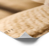 Niedliche Kleintiere | French Bulldog Head Tilt Poster (Ecke)