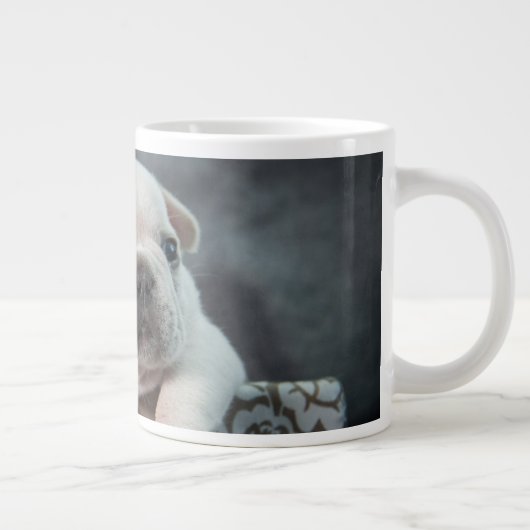 Niedliche Kleintiere | French Bulldog Jumbo-Tasse (Rechts)
