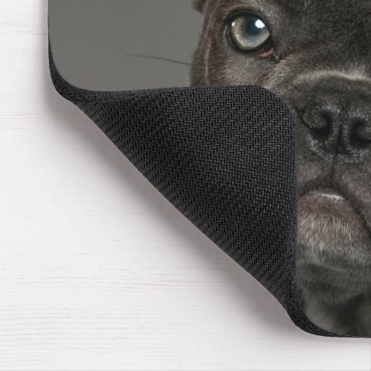 Niedliche Kleintiere | French Bulldog Mousepad (Ecke)