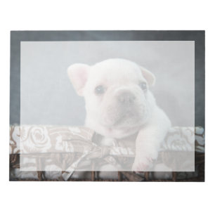 Niedliche Kleintiere French Bulldog Notizblock