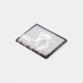 Niedliche Kleintiere | French Bulldog Post-it Klebezettel (angewinkelt)