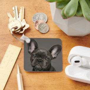 Niedliche Kleintiere French Bulldog Schlüsselanhänger