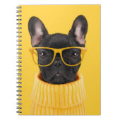 Niedliche Kleintiere | French Bulldog-Sonnenbrille Notizblock (Vorderseite)