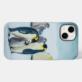 Niedliche Kleintiere | Fütternd Baby Pinguin Case-Mate iPhone Hülle (Rückseite (Horizontal))