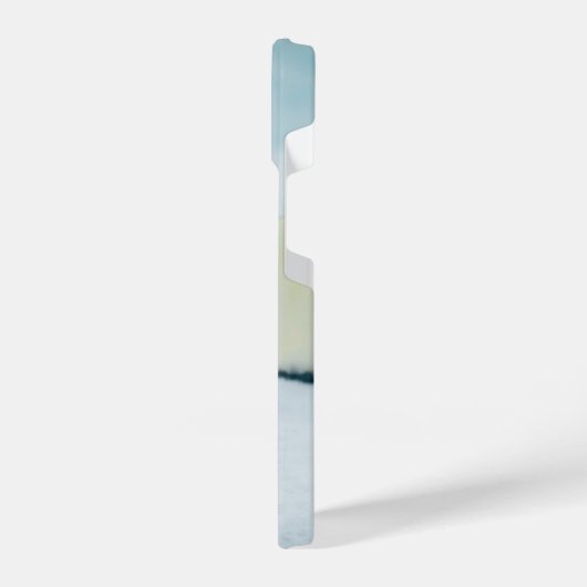 Niedliche Kleintiere | Fütternd Baby Pinguin iPhone Hülle (Linke Seite)