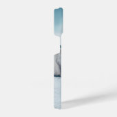 Niedliche Kleintiere | Fütternd Baby Pinguin iPhone Hülle (Rechte Seite)