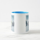 Niedliche Kleintiere | Fütternd Baby Pinguin Tasse (Zentrum)