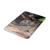 Niedliche Kleintiere | Gepunktete Owlet Badematte (Schrägansicht)